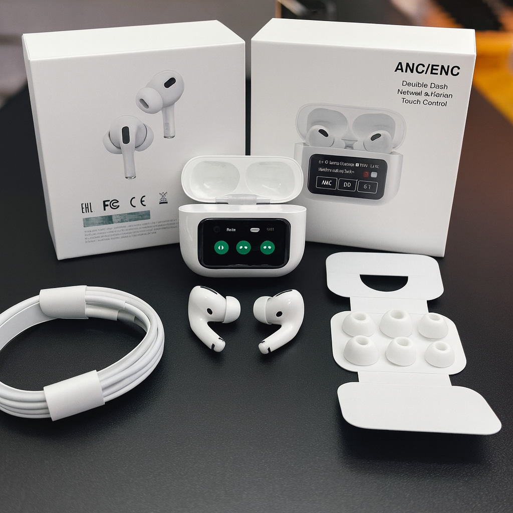 ClearTune X – Smart Display Wireless Earbuds